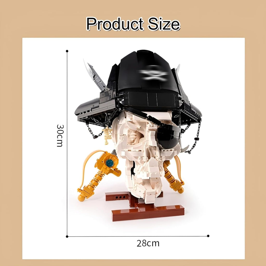 Plymagic Assembly Model - Pirate Skull