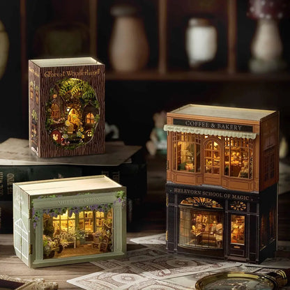 Plymagic DIY Book Nook - Fantasy Magic Cube