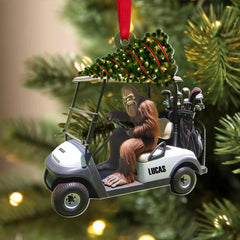 Personalized Gifts For Golfer Christmas Ornament_ Bigfoot_ (1)