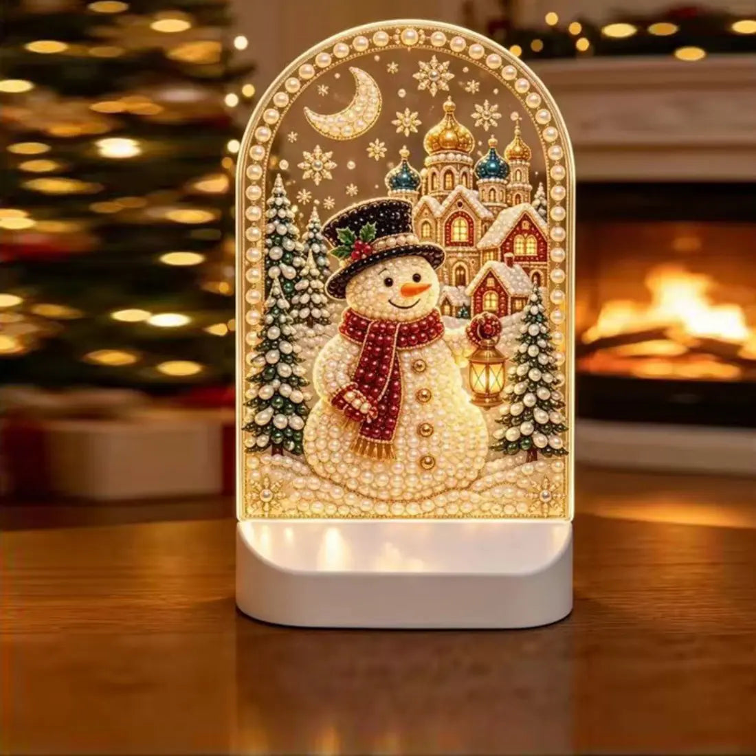 Plymagic DIY Pearl Art - Christmas Night Light