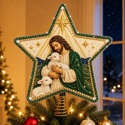 Plymagic DIY Pearl Art Tree Topper - ✝️ The Birth of Jesus