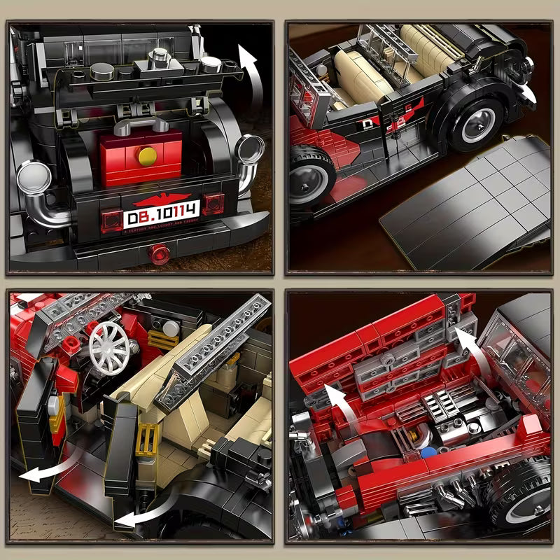Plymagic Assembly Model - Retro Sports Car