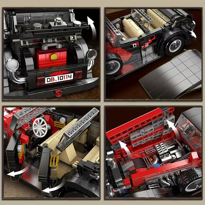 Plymagic Assembly Model - Retro Sports Car