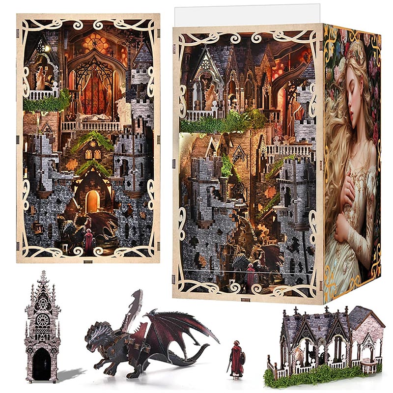 Plymagic DIY Book Nook - Sleeping Beauty