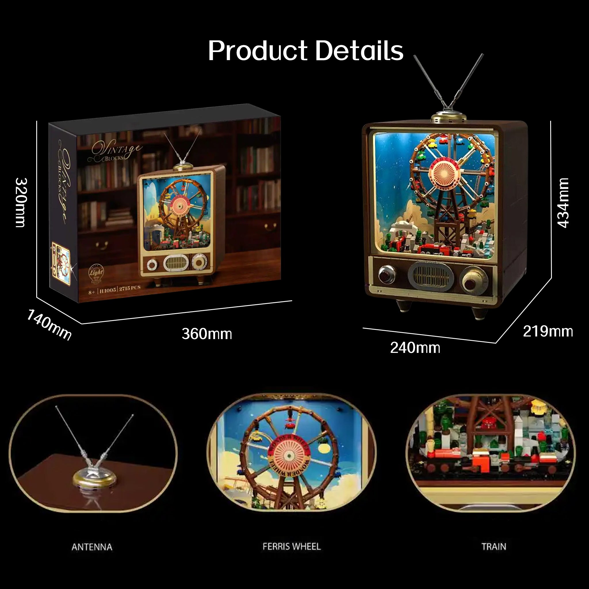 Plymagic Assembly Model - Dream Ferris Wheel TV