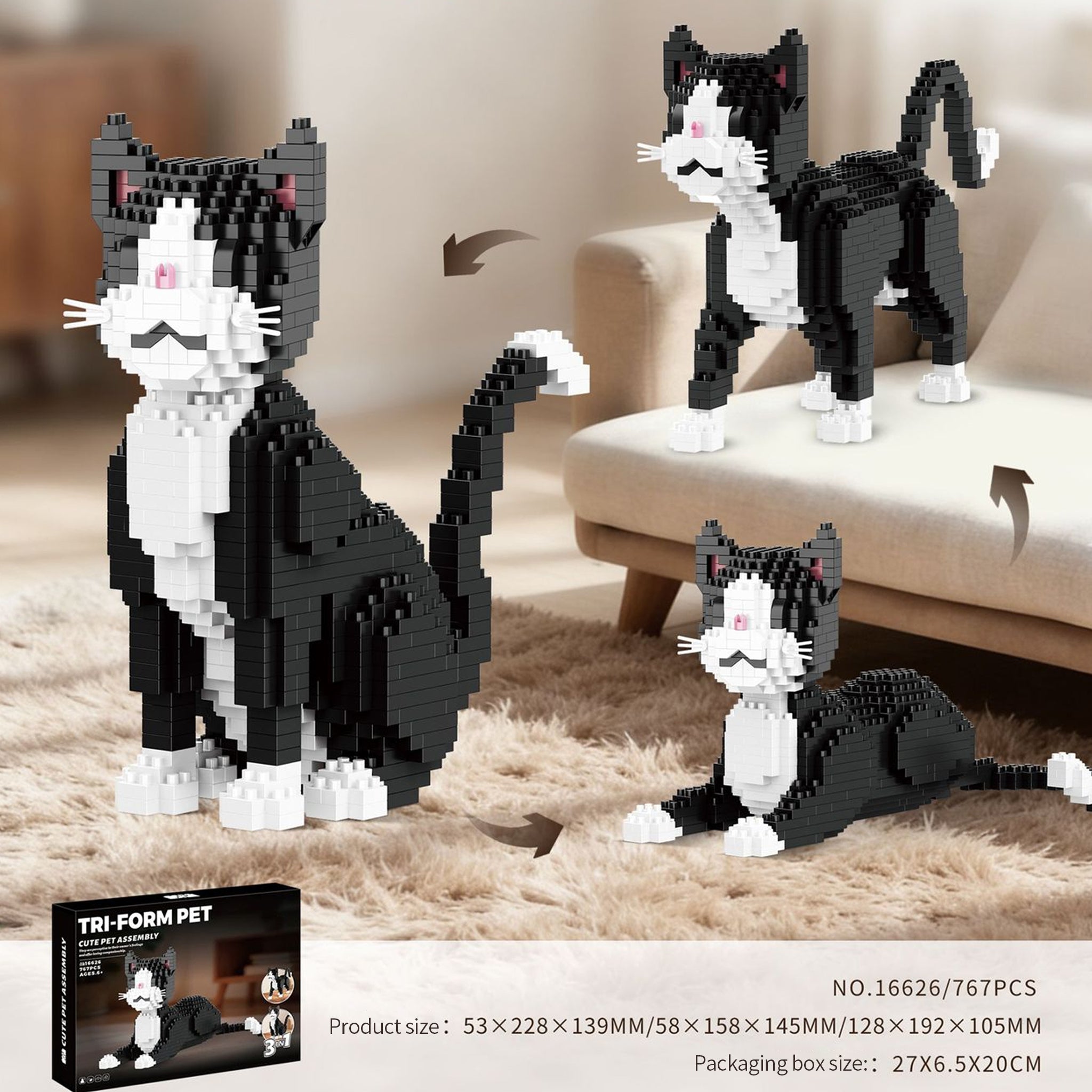 Plymagic Assembly Model - Pet building blocks