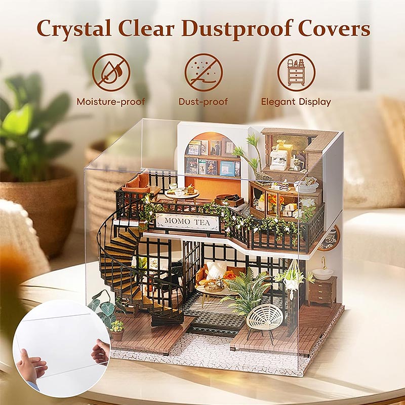 Plymagic DIY Mini House - Garden Loft Café