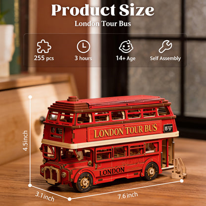Plymagic Assembly Model - Heritage London Bus Model