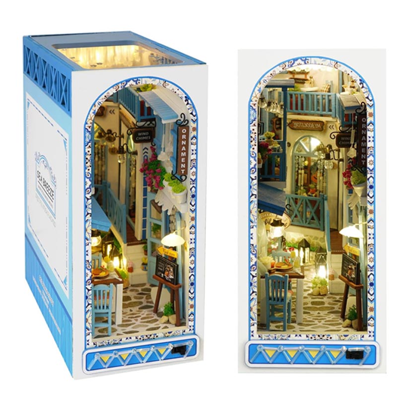 Plymagic DIY Book Nook - Sea Breeze Mediterranean Street
