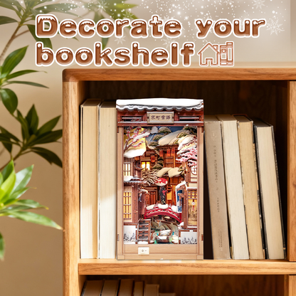 Plymagic DIY Book Nook -  Kyoto Snow Whisper