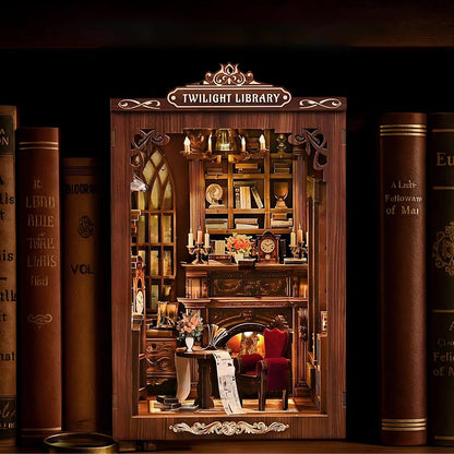 Plymagic DIY Book Nook - Oak Hearth Reading Room