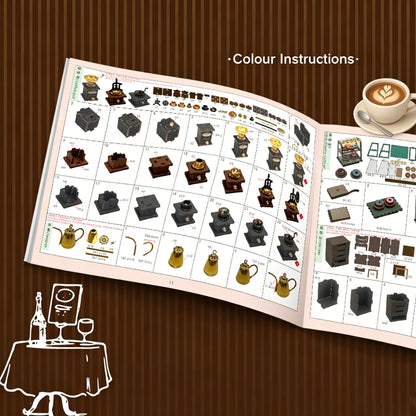 Plymagic DIY Mini House - Fortunate Encounter Cafe