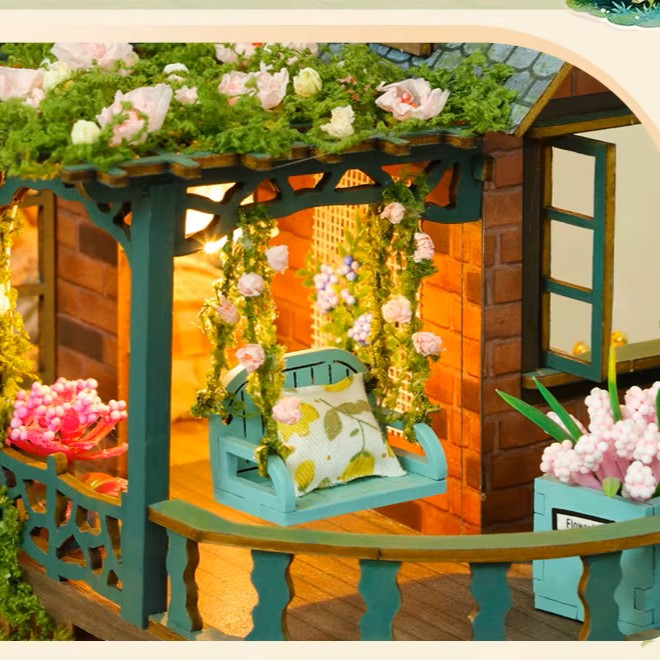 Plymagic DIY Mini House - Idyllic Cottage
