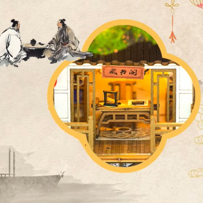 Plymagic DIY Mini House - Blossom Latern Pavilion