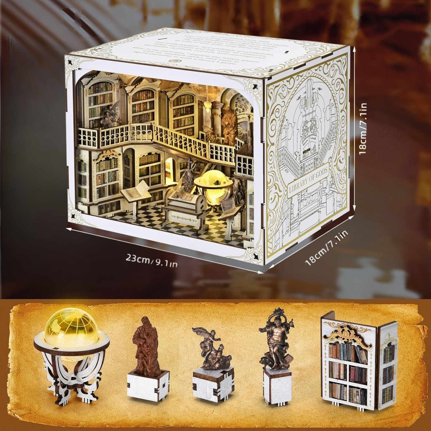 Plymagic DIY Mini House - Mythology Museum