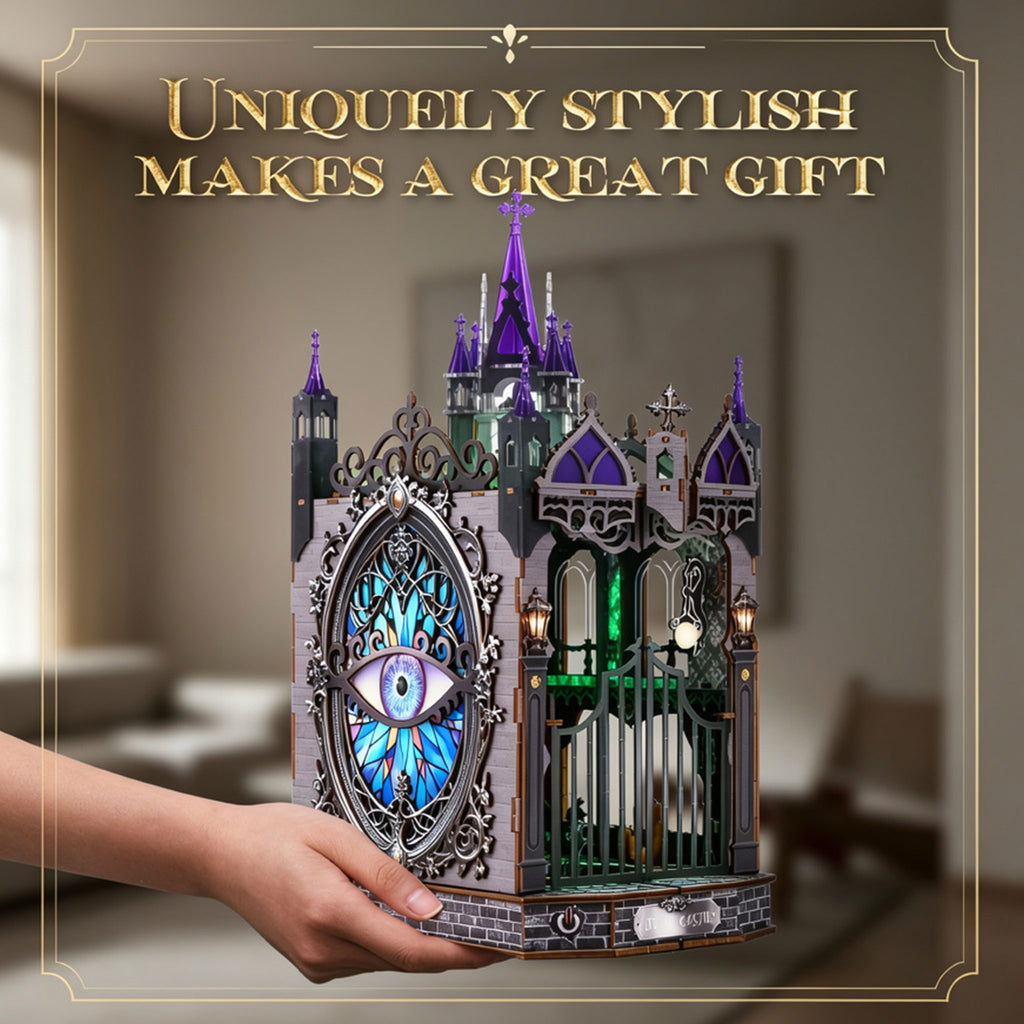 Plymagic DIY Book Nook -  Gothic Castle