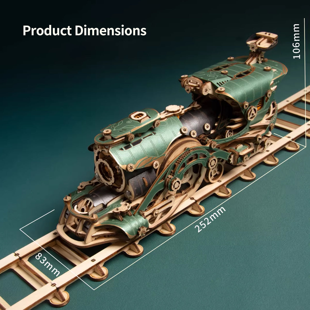 Plymagic Assembly Model - Steampunk Train