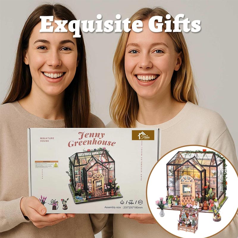 Plymagic DIY Mini House - Greenhouse