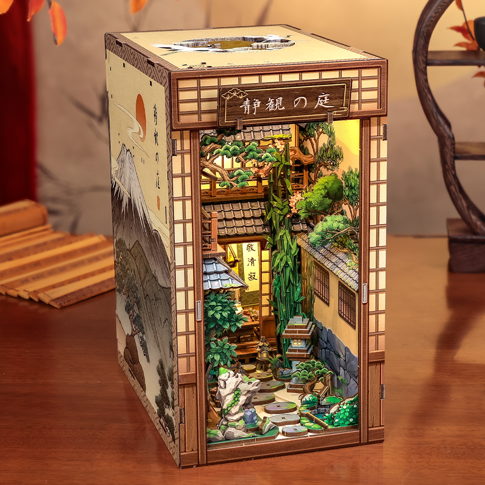 Plymagic DIY Book Nook - Serene Courtyard