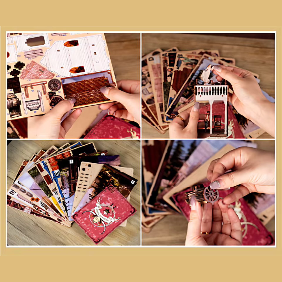 Plymagic DIY Book Nook - Wild West Saloon