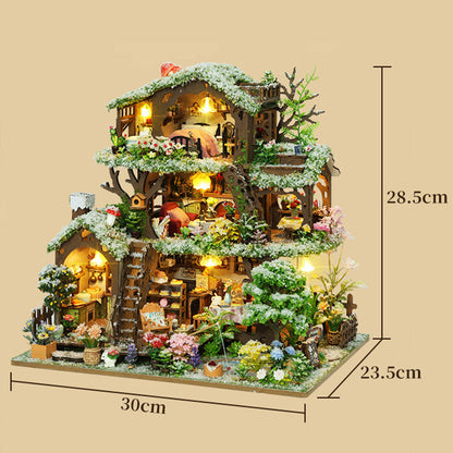 Plymagic DIY Mini House - Snowscape Villa