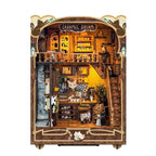 Plymagic DIY Book Nook - Classic Cat Tea Shop