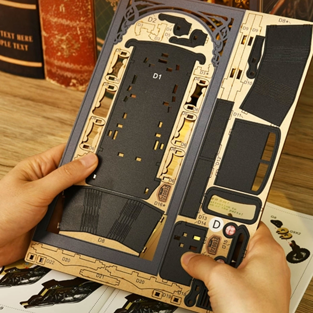 Plymagic DIY Book Nook - Classic Wheels