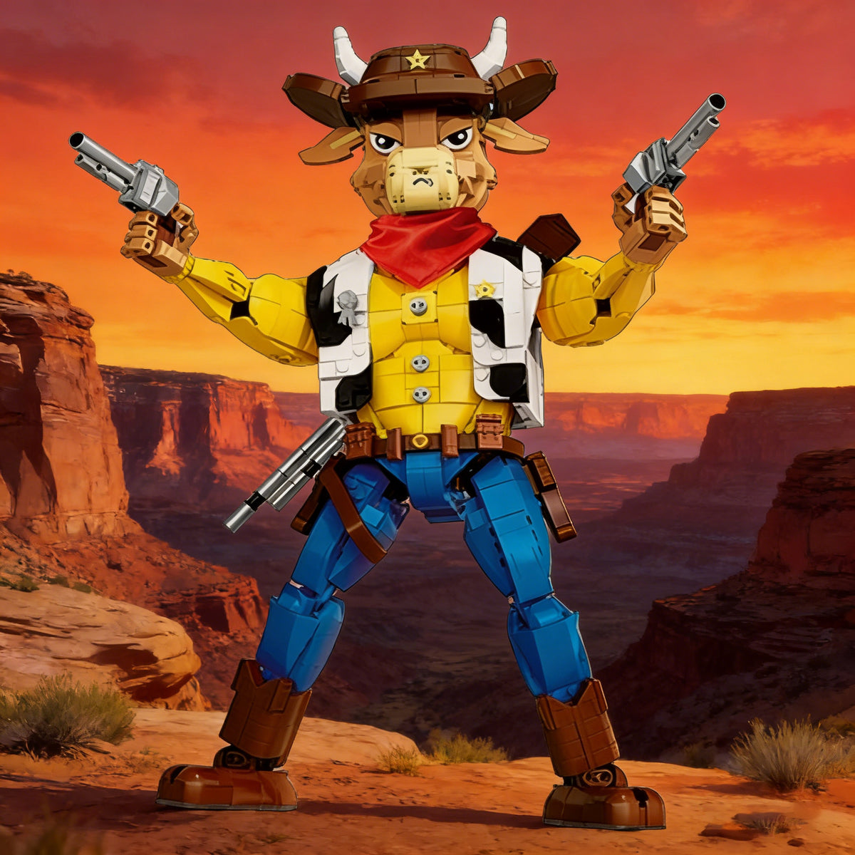Plymagic Assembly Model - Western Cowboy