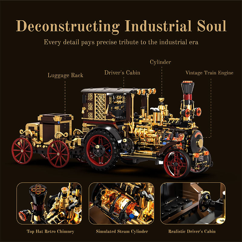 Plymagic Assembly Model - Steam Powered Trains