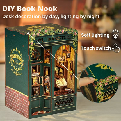 Plymagic DIY Book Nook - Vintage Bookstore