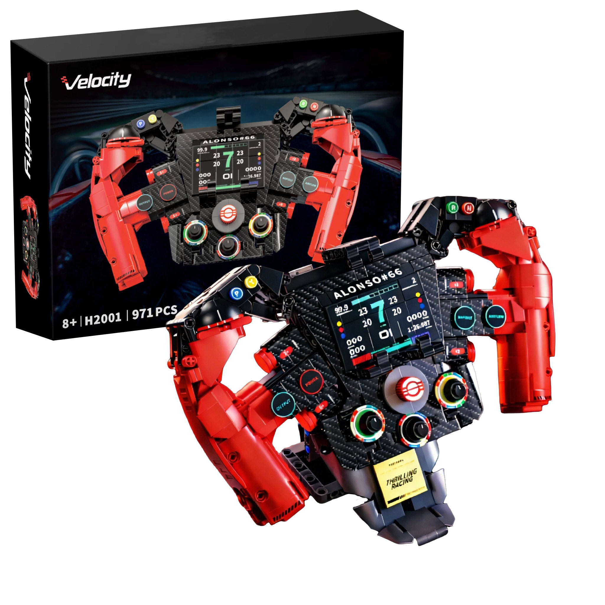 Plymagic Assembly Model - Red steering wheel