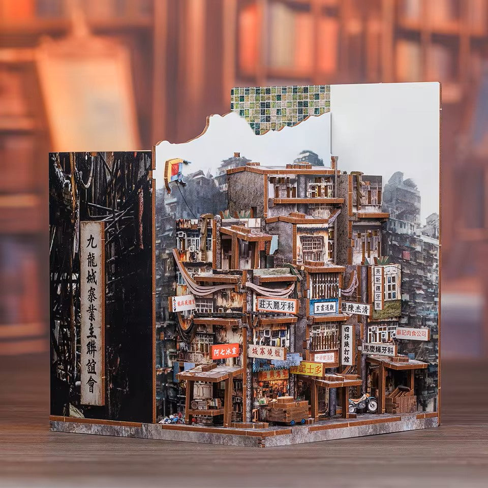 Plymagic DIY Mini House - Kowloon Walled City