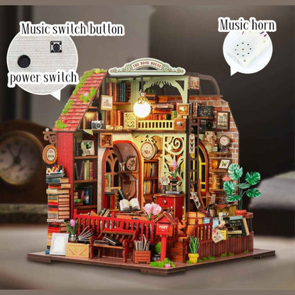 Plymagic DIY Mini House - The Book House