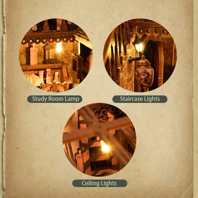 Plymagic DIY Book Nook - Medieval Study