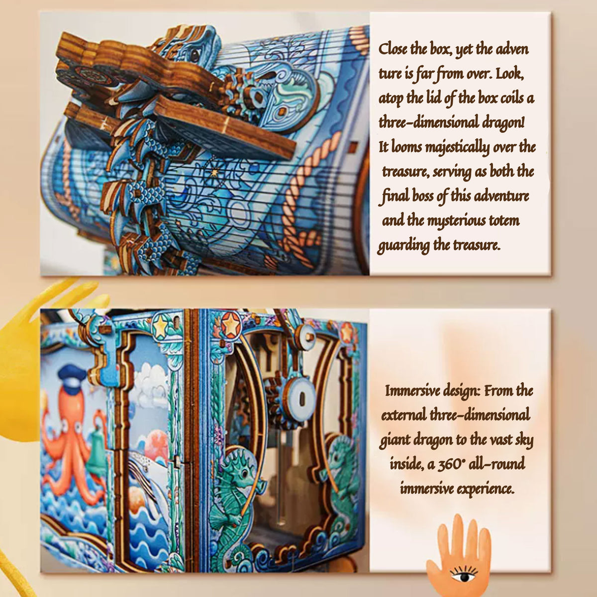 Plymagic Assembly Model - Deep Sea Treasure Chest
