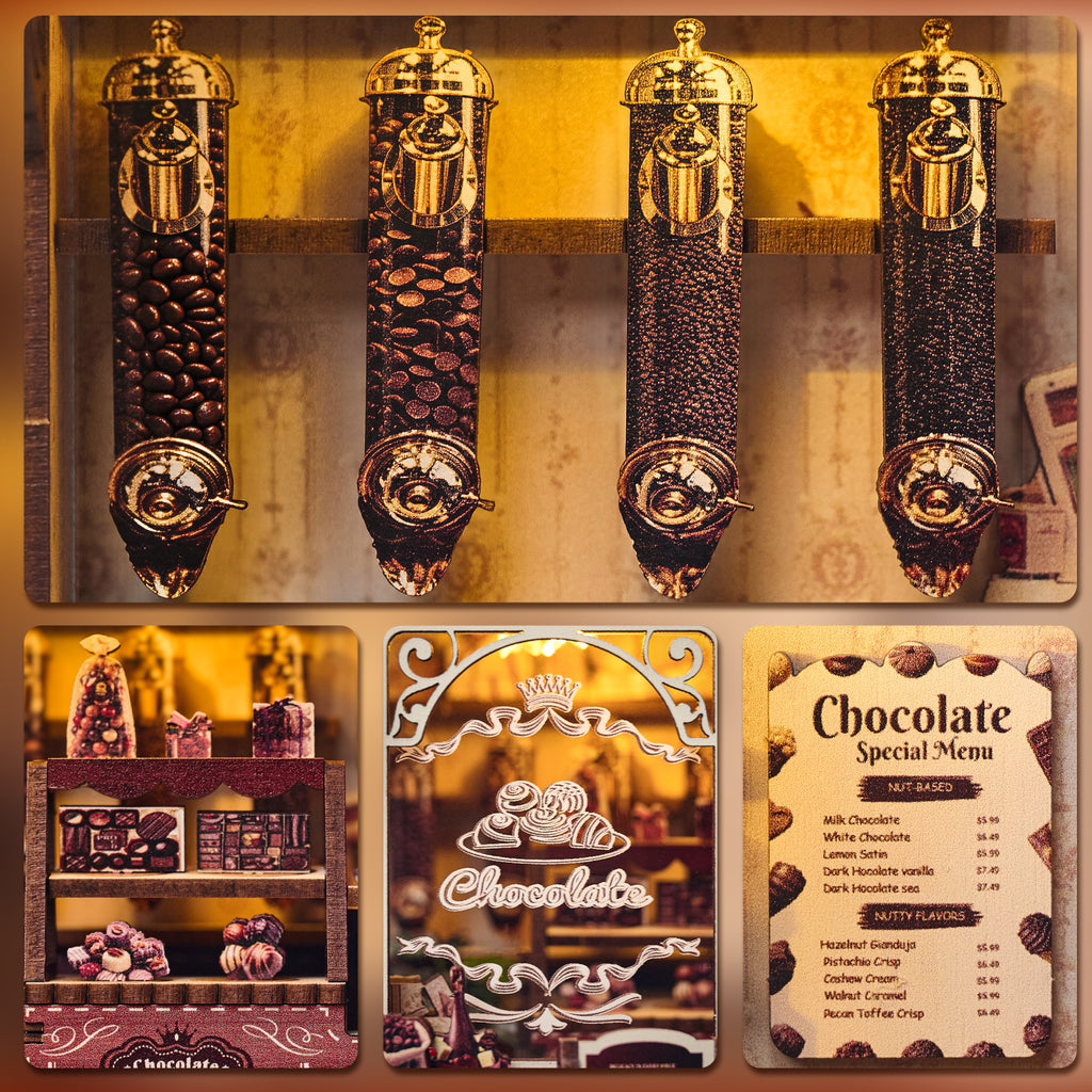 Plymagic DIY Book Nook -  Ella's Chocolatier