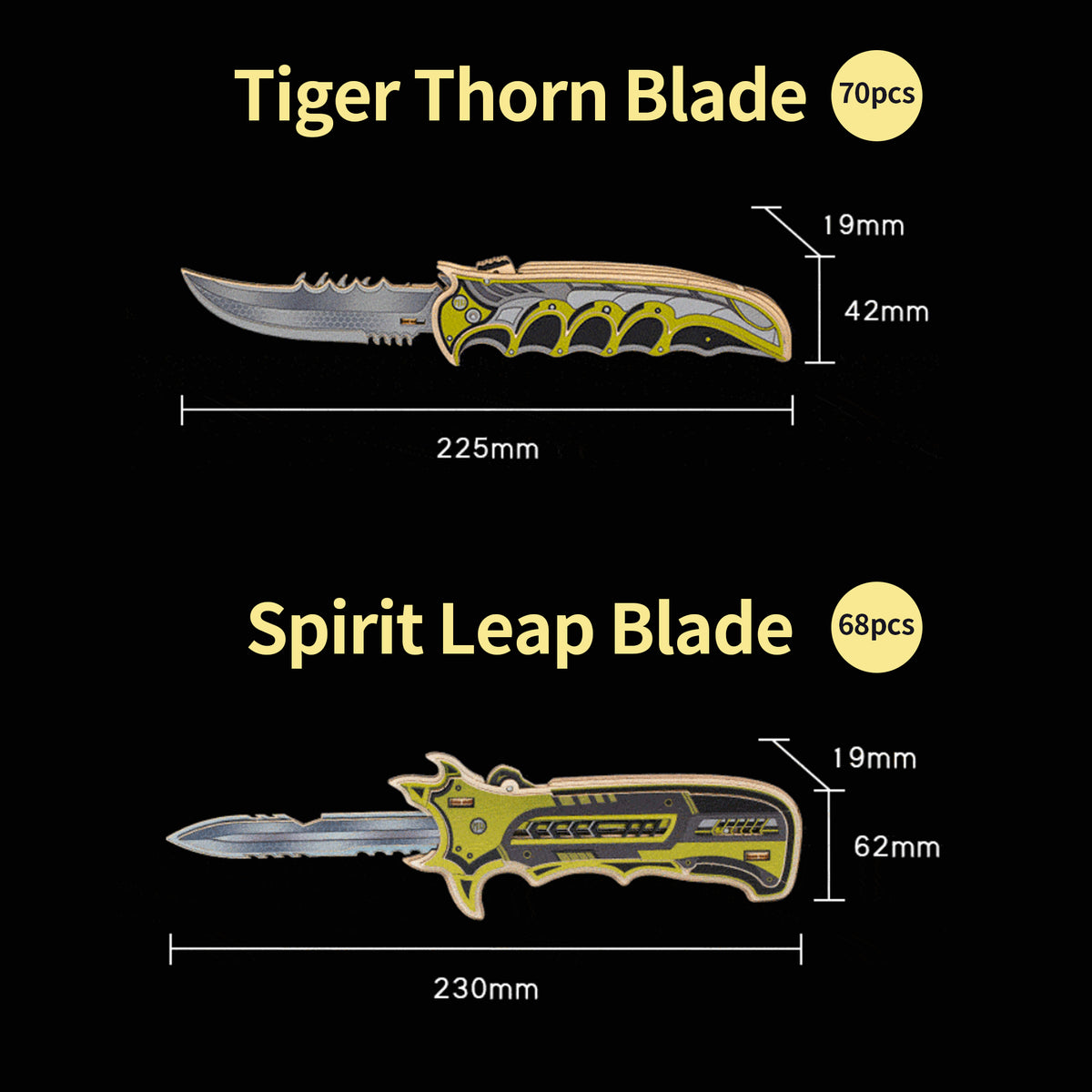 Plymagic Assembly Model - Wooden Butterfly Knife