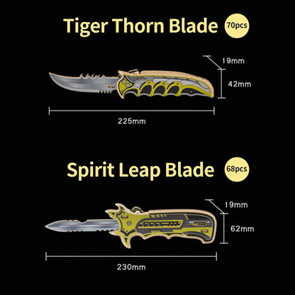 Plymagic Assembly Model - Wooden Butterfly Knife