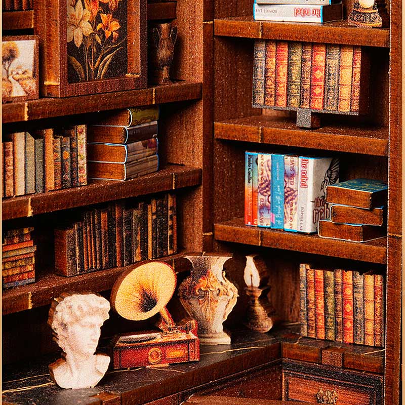 Plymagic DIY Book Nook - Curator's Private Library