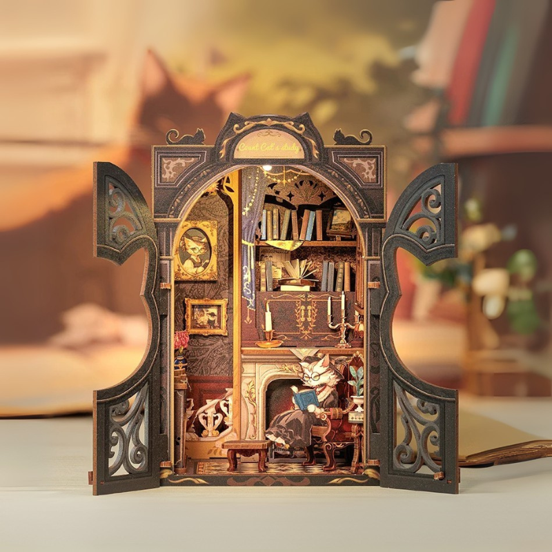 Plymagic DIY Book Nook - Aristocat's Study Main image