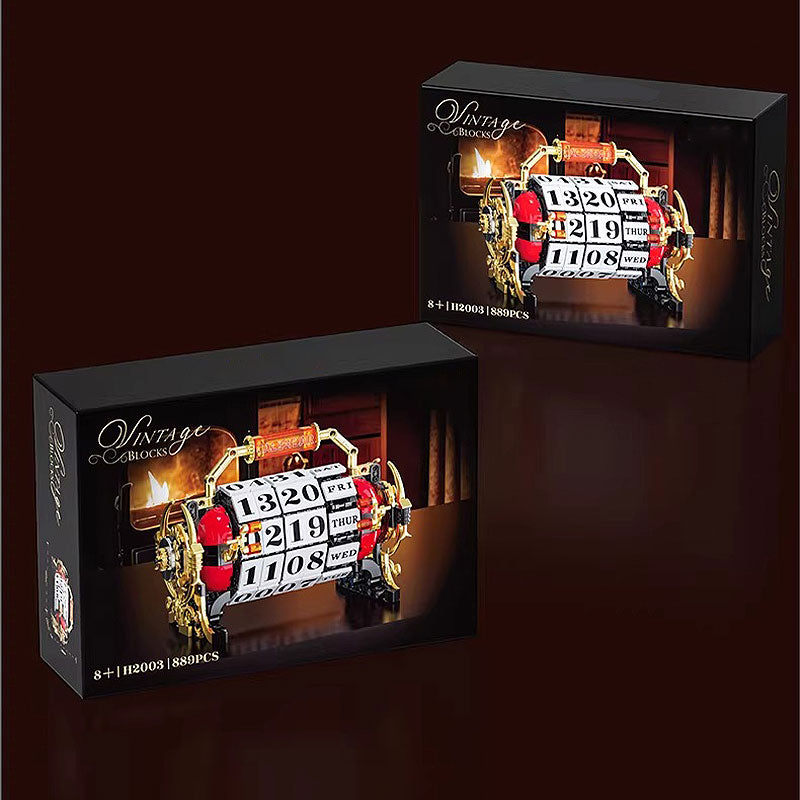Plymagic Assembly Model - European Retro Style Calendar