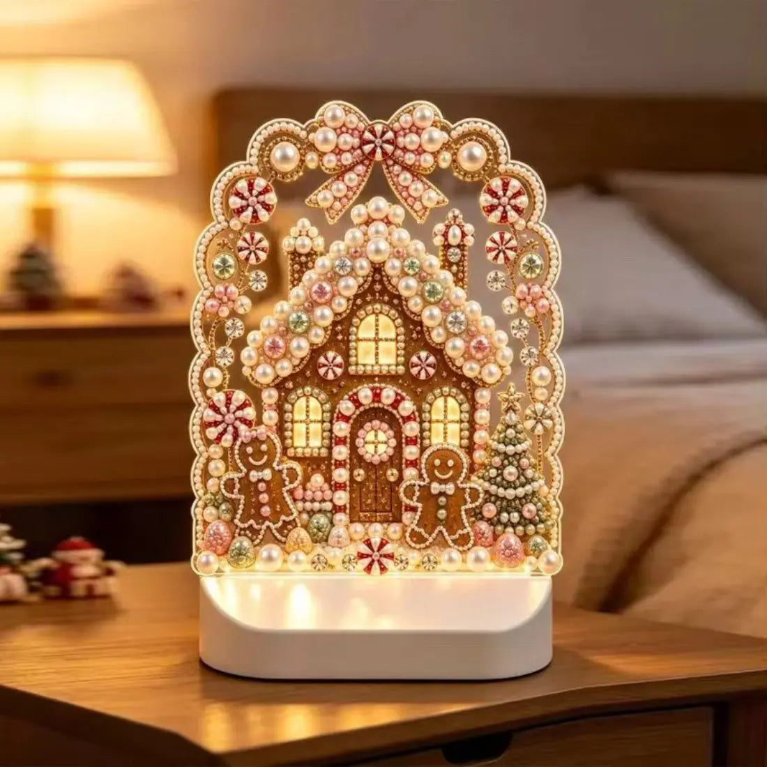 Plymagic DIY Pearl Art - Christmas Night Light