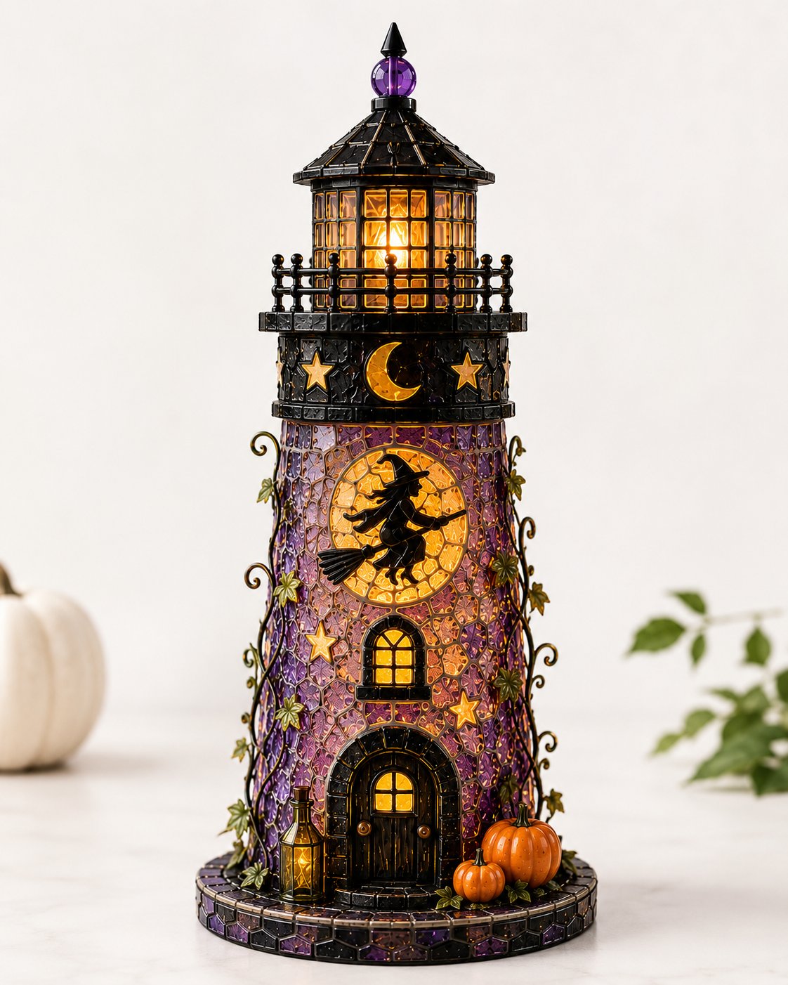 Plymagic DIY Sea Glass  – 🎃Halloween Lighthouse
