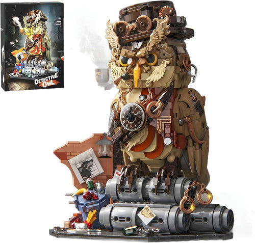 Plymagic Assembly Model - Private Investigator Owl