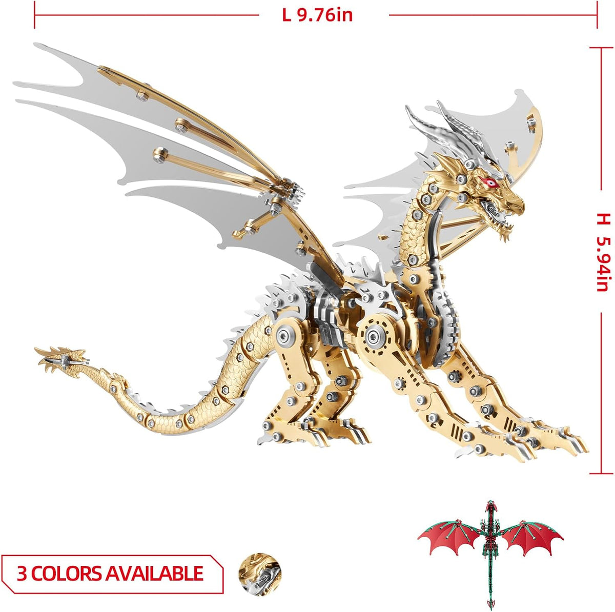 Plymagic Assembly Model - Mechanical Pterodactyl