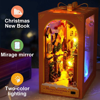 Plymagic DIY Book Nook -  Christmas Book Lane