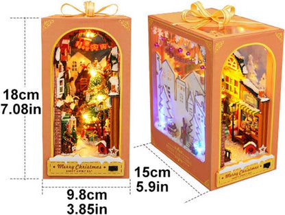 Plymagic DIY Book Nook -  Christmas Book Lane