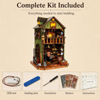 Plymagic DIY Mini House - Owl Library