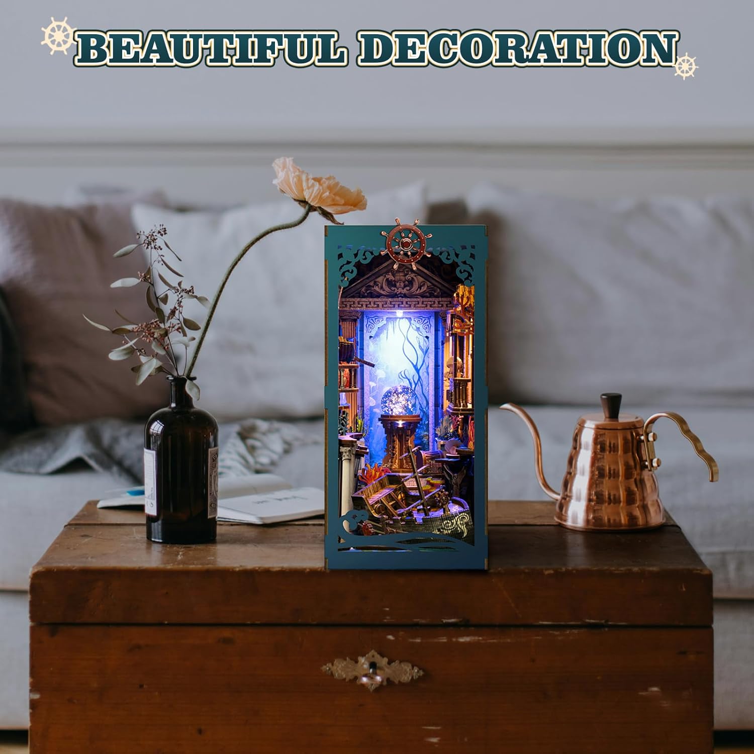 Plymagic DIY Book Nook - Shadow in the Seabed