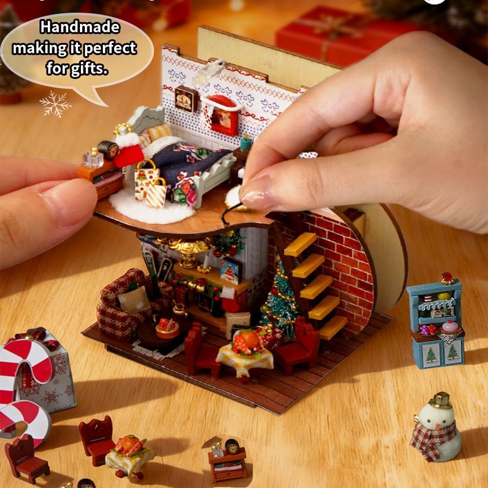Plymagic DIY Mini House - A Little Christmas Moment